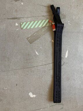 OFF-WHITE C/O VIRGIL ABLOH INDUSTRIAL LONG STRAP - BLACK “5400 LBS”